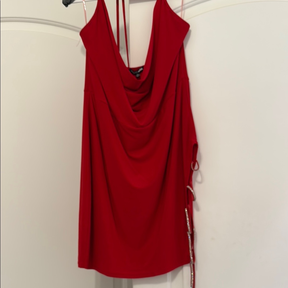 Fashion Nova Red Mini Dress